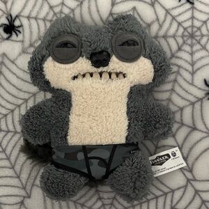 Fuggler Gray and Cream Stuffed Animal